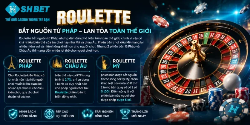 Roulette - Trò chơi thưởng lớn online kiếm tiền nhanh 2 Roulette là trò chơi hấp dẫn với tiền thưởng lớn
